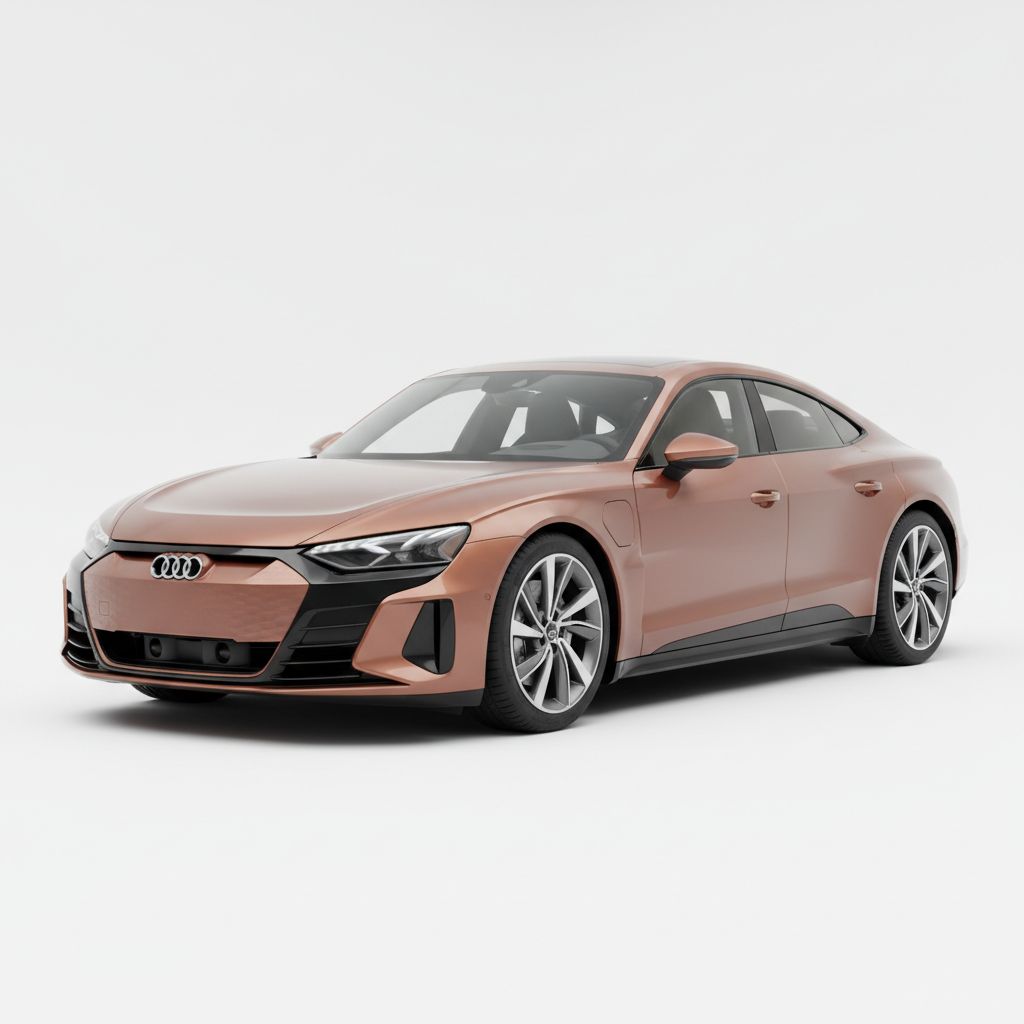 Audi e-tron GT Mk1 2021 — widok boczny