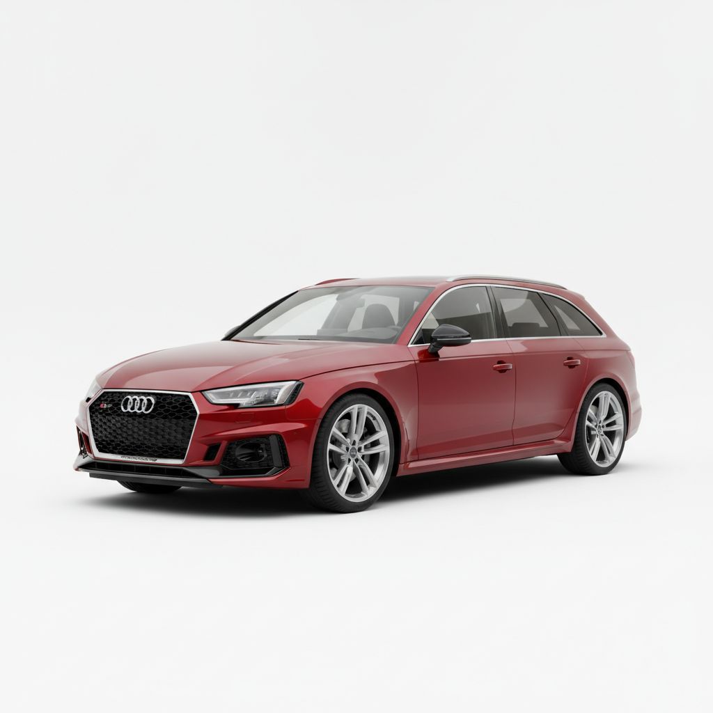 Audi RS4 B9 2019 — widok boczny