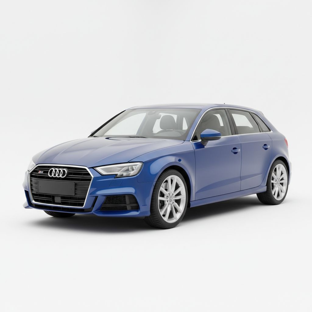 Audi S3 8Y 2020 — widok boczny