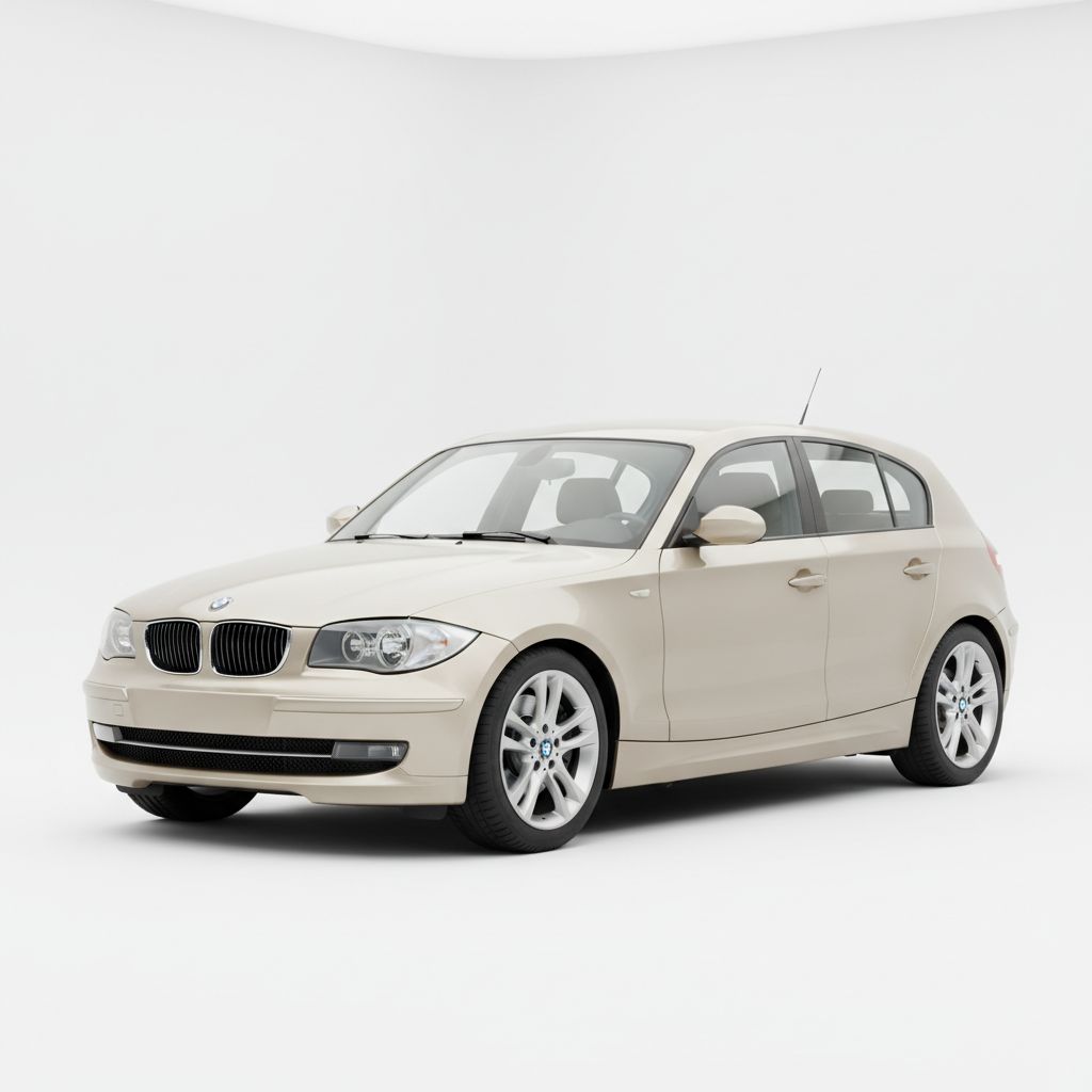 BMW Seria 1 E87 2009 — widok boczny