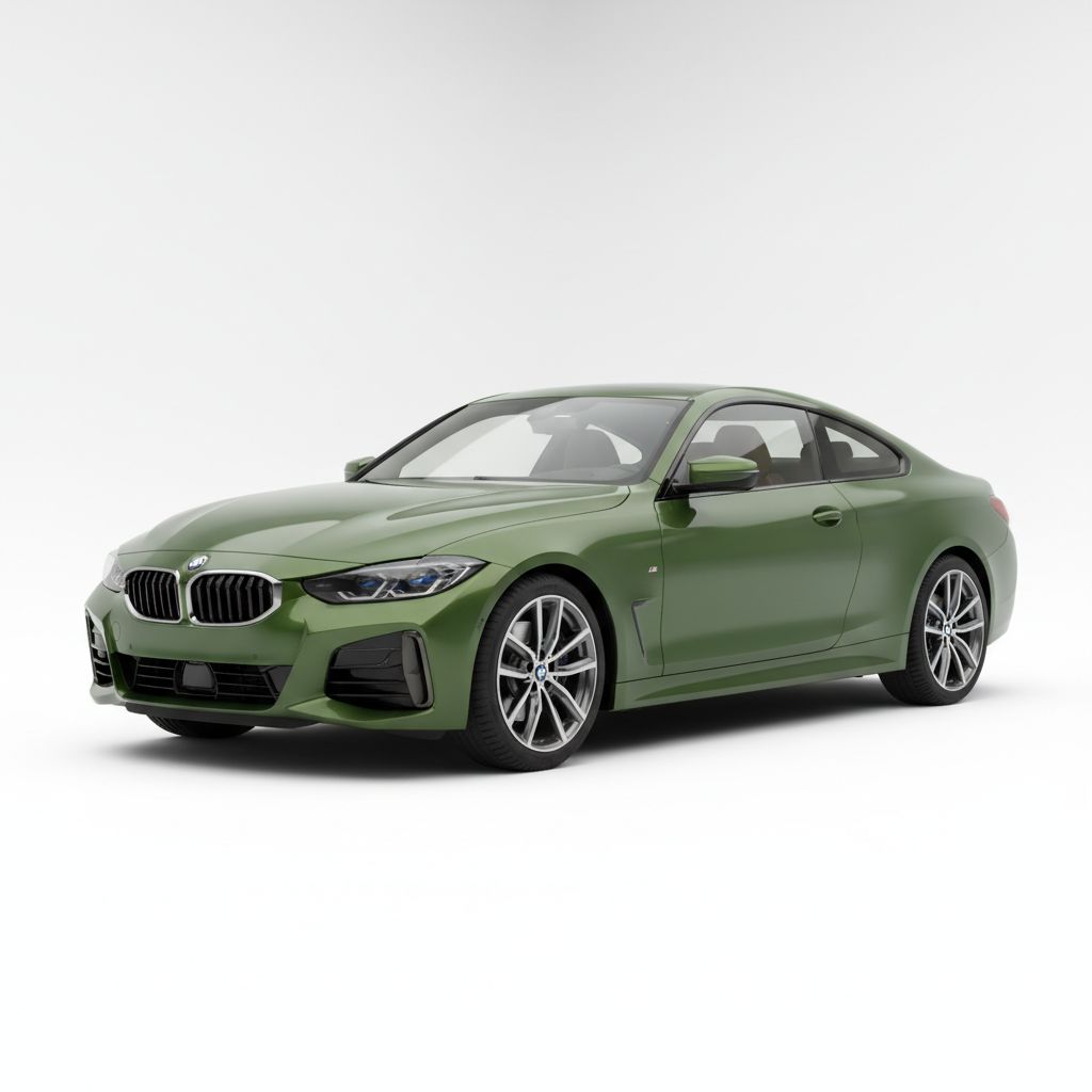 BMW Seria 4 Coupe G22 2020 — widok boczny