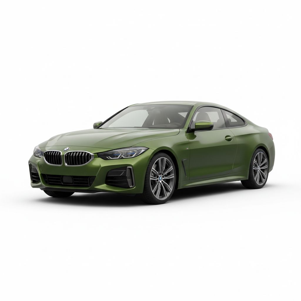 BMW Seria 4 Coupe G22 2020 — widok boczny