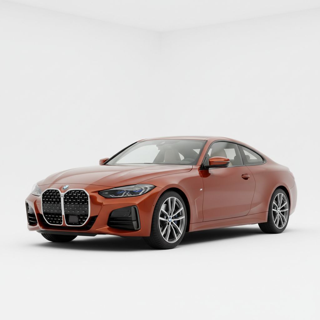 BMW Seria 4 Coupe G22 2020 — widok boczny