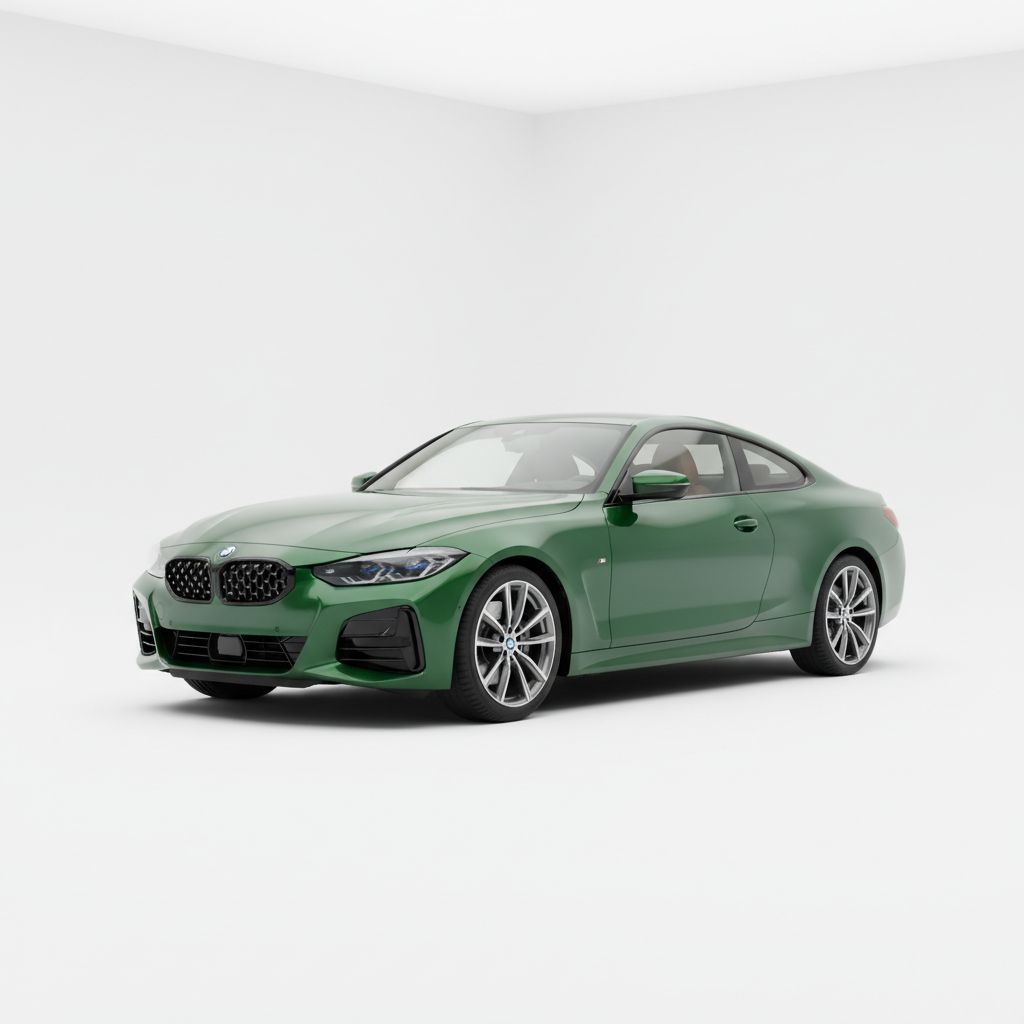 BMW Seria 4 Coupe G22 2020 — widok boczny