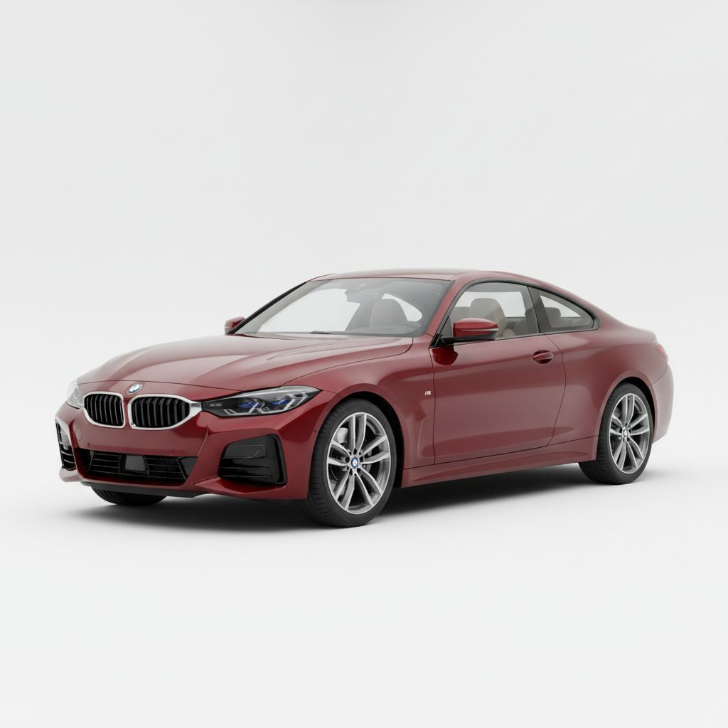 BMW Seria 4 Coupe G22 2020 — widok boczny