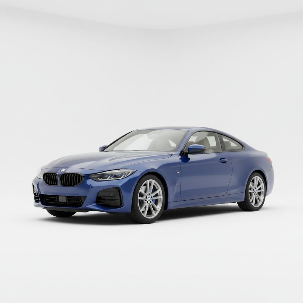 BMW Seria 4 Coupe G22 2020 — widok boczny