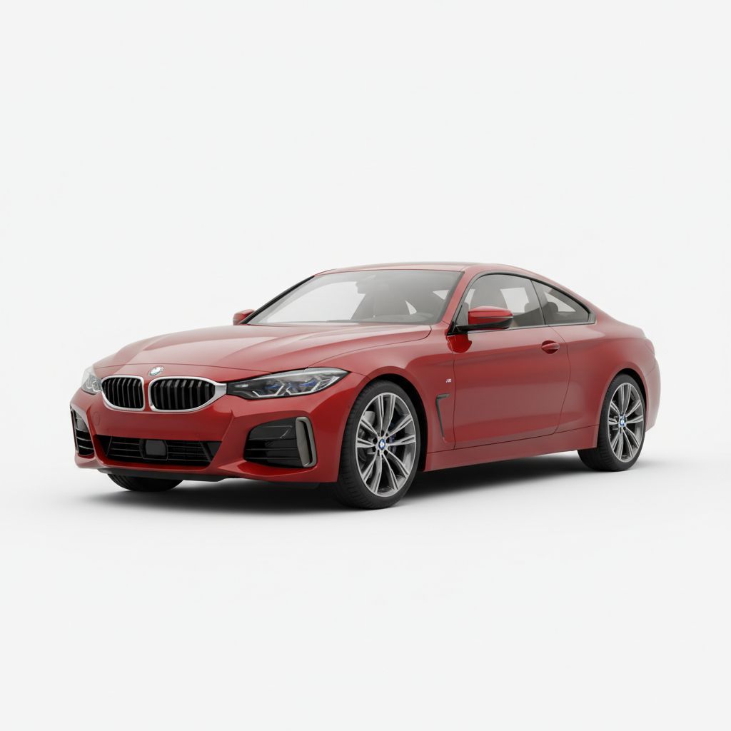 BMW Seria 4 Coupe G22 2020 — widok boczny
