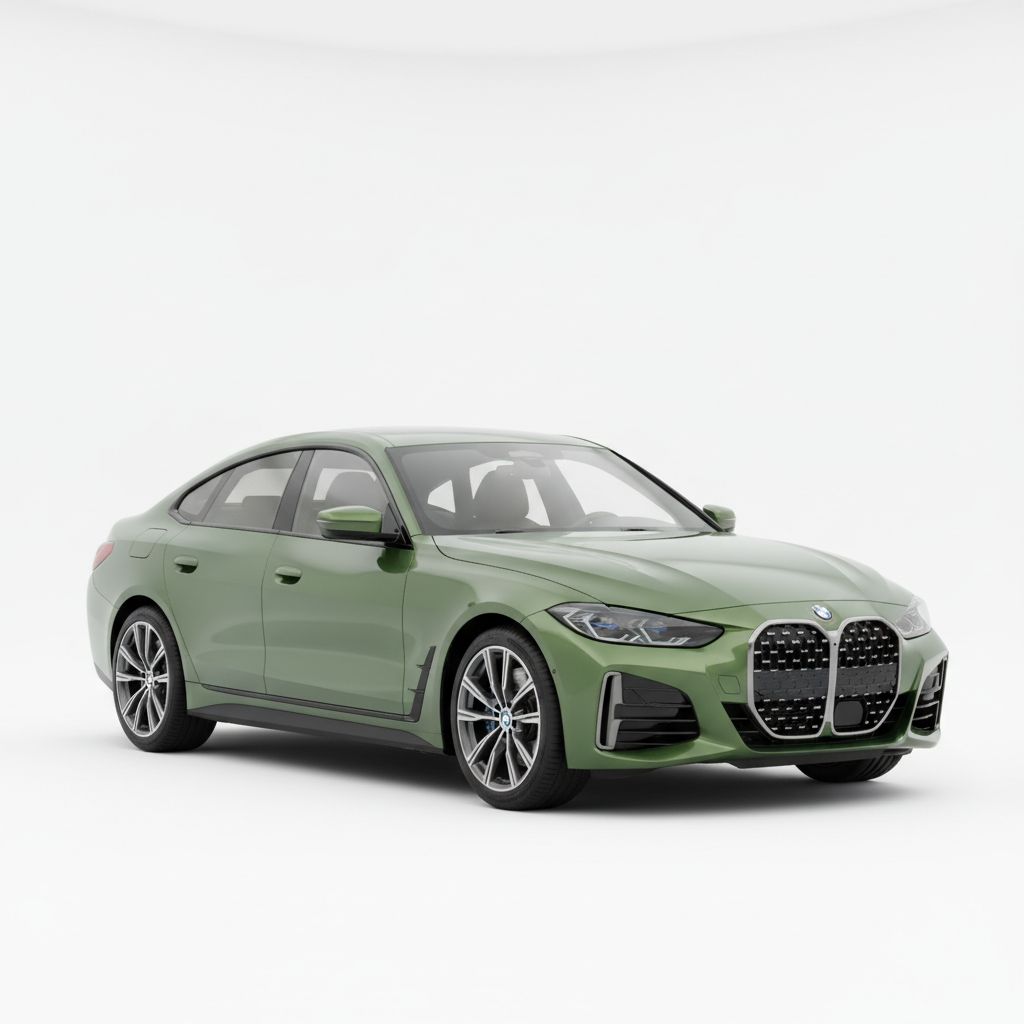BMW Seria 4 Gran Coupe G26 2021 — widok boczny