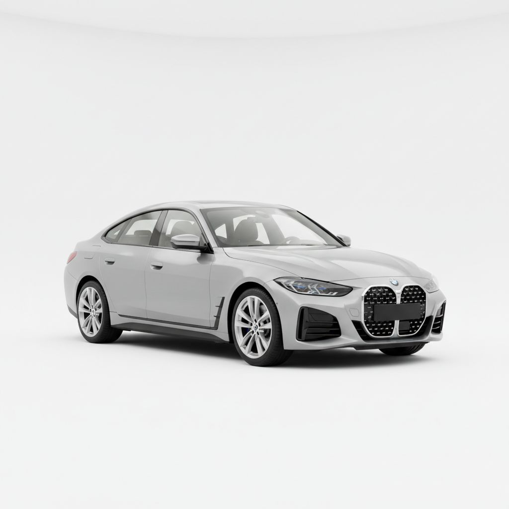 BMW Seria 4 Gran Coupe G26 2021 — widok boczny