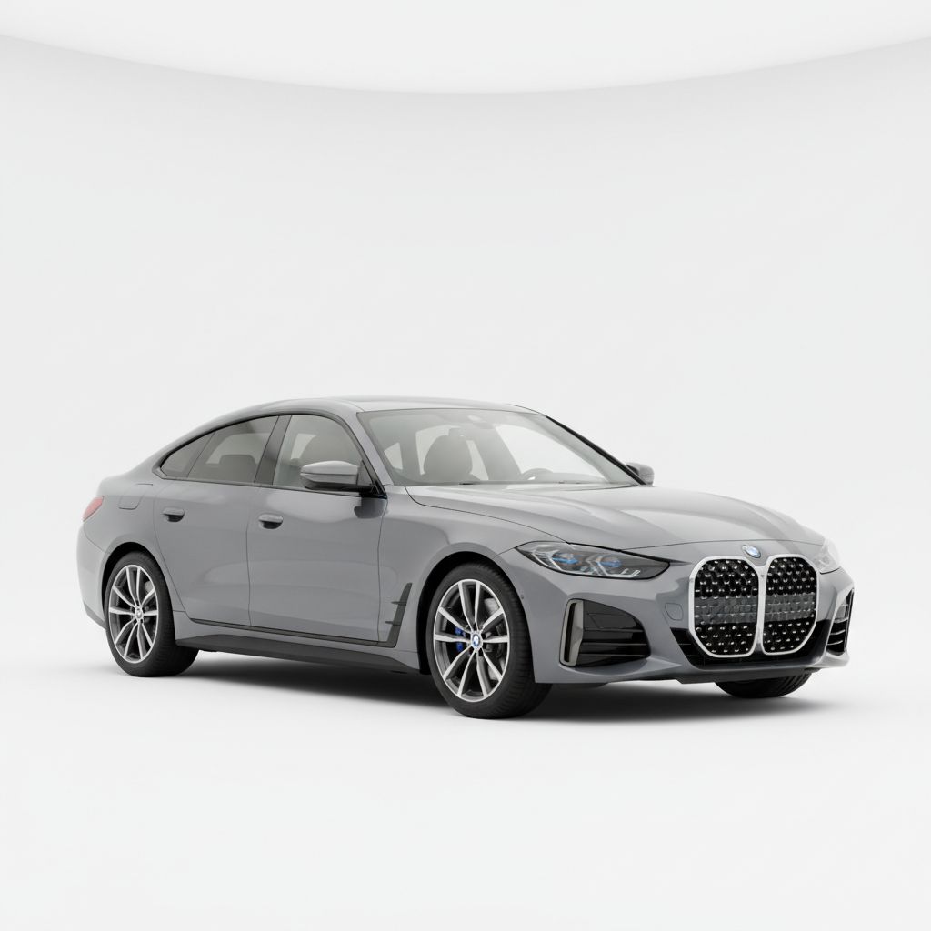 BMW Seria 4 Gran Coupe G26 2021 — widok boczny