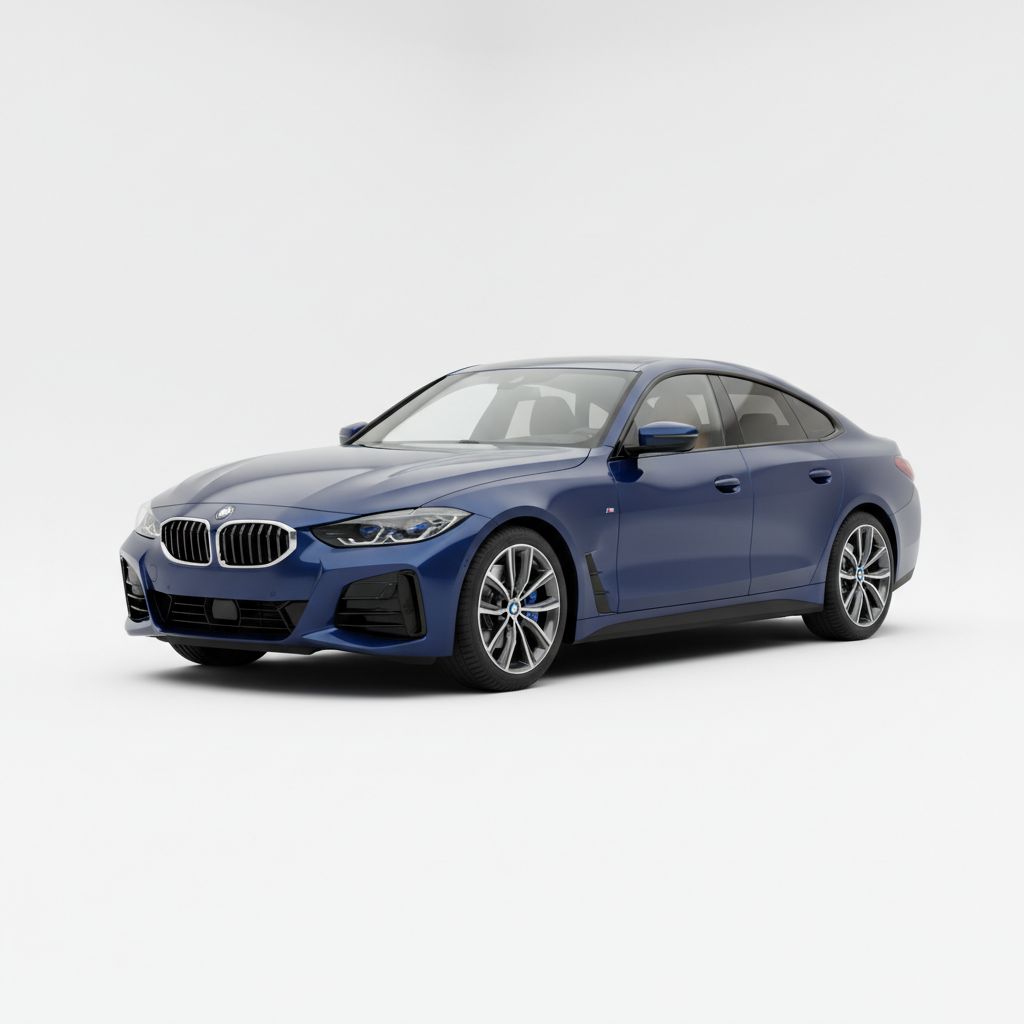BMW Seria 4 Gran Coupe G26 2021 — widok boczny