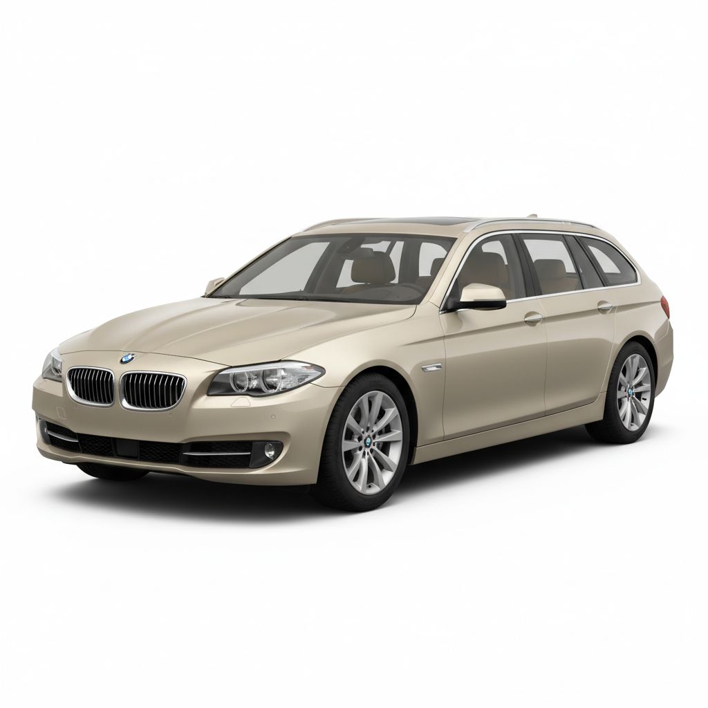 BMW Seria 5 Touring F11 2010 — widok boczny