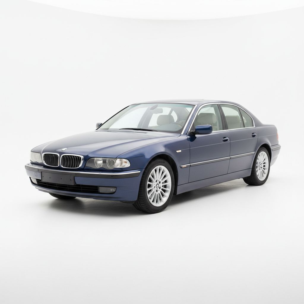 BMW Seria 7 E65 2004 — widok boczny