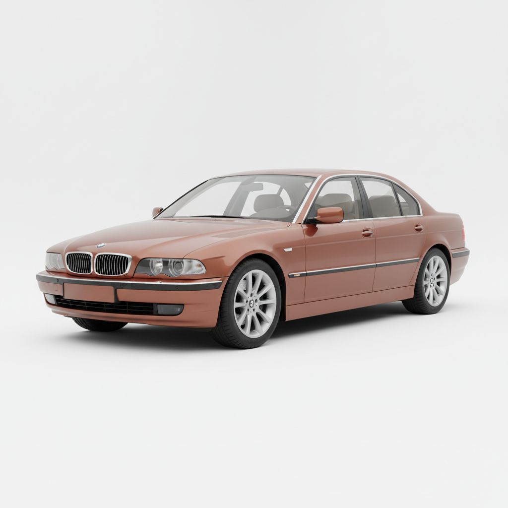 BMW Seria 7 E65 2006 — widok boczny