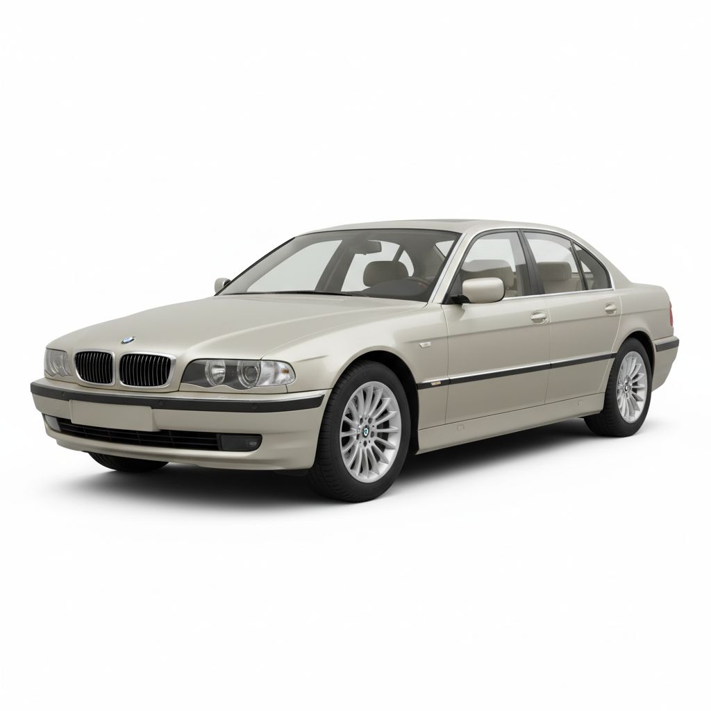 BMW Seria 7 E65 2004 — widok boczny