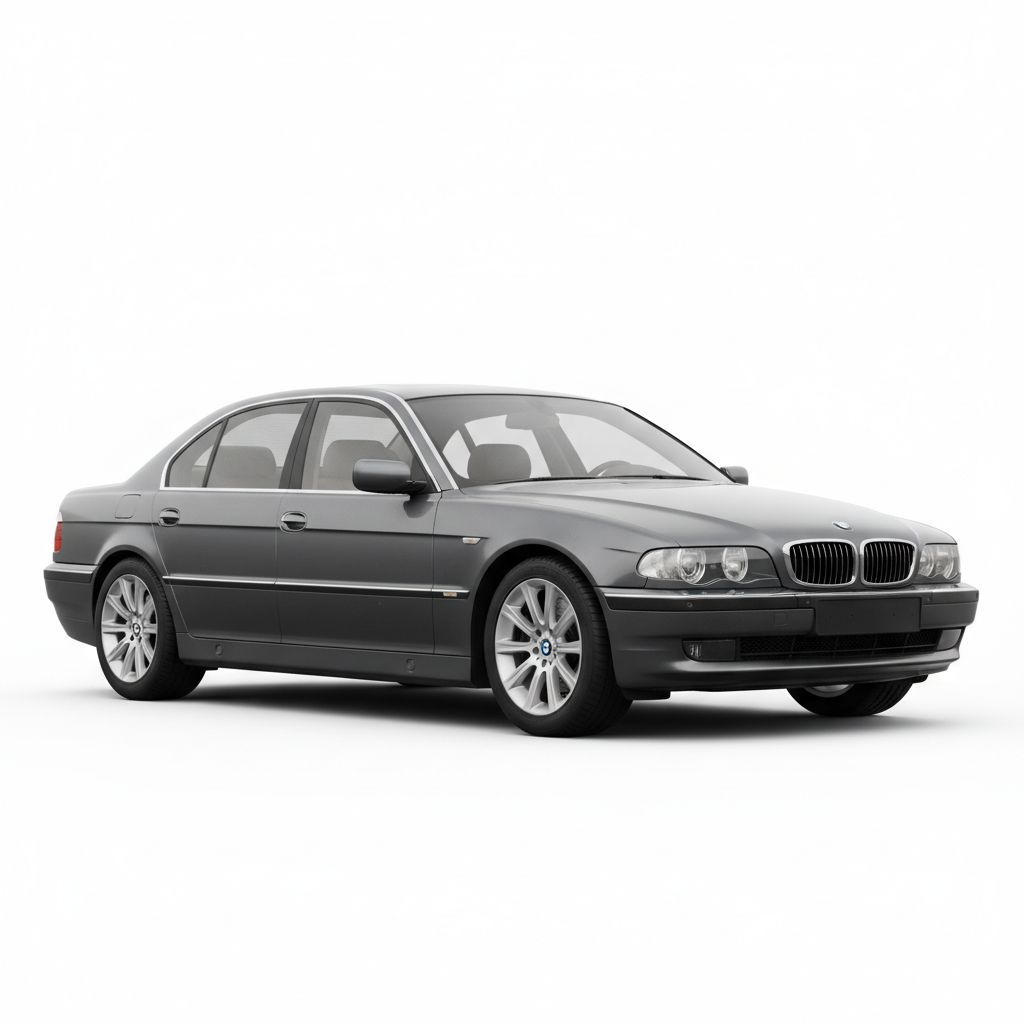 BMW Seria 7 E65 2005 — widok boczny