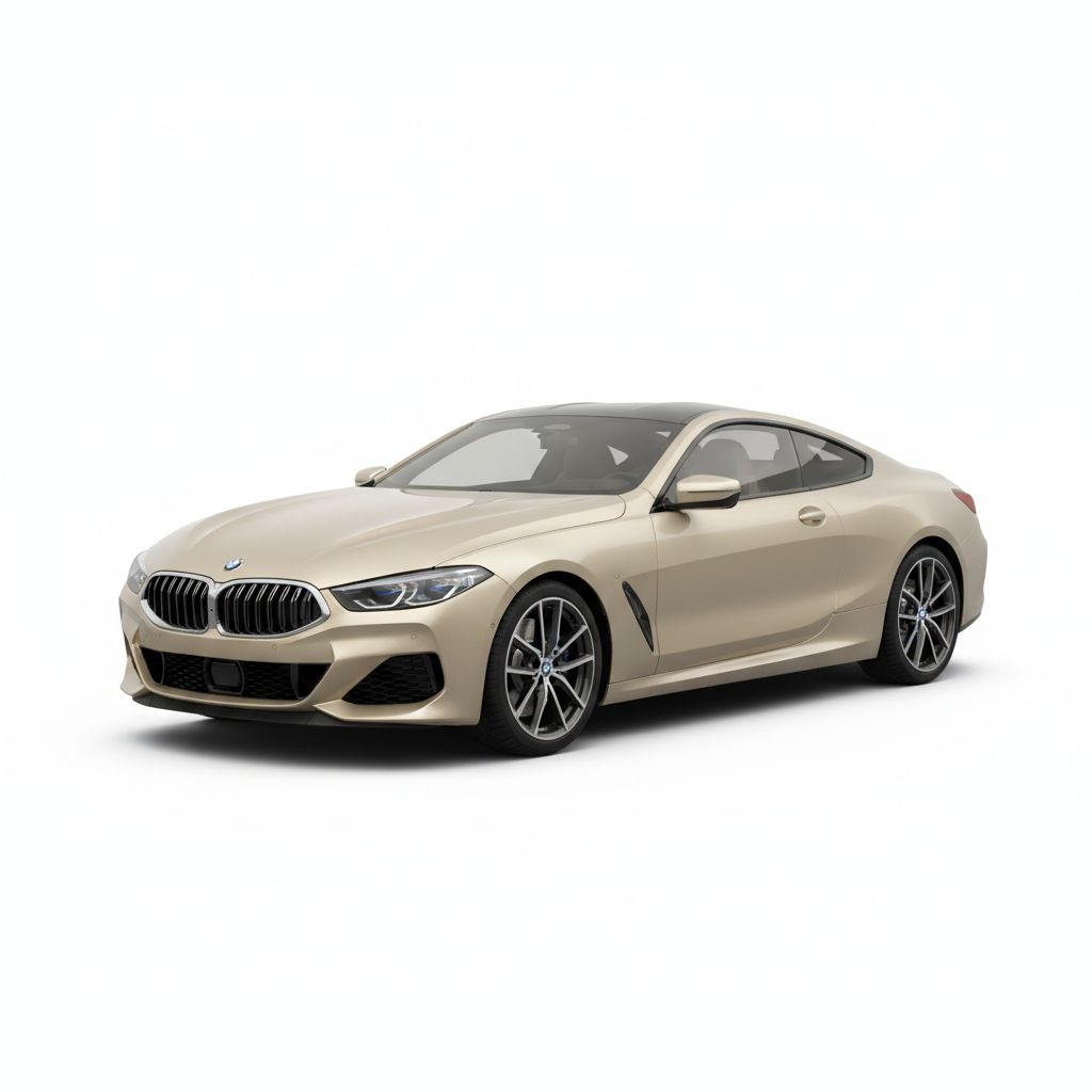 BMW Seria 8 Coupe G15 2018 — widok boczny