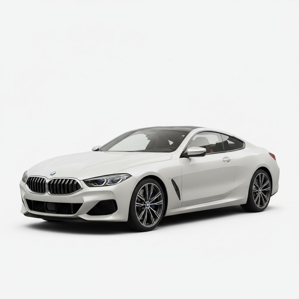BMW Seria 8 Coupe G15 2018 — widok boczny