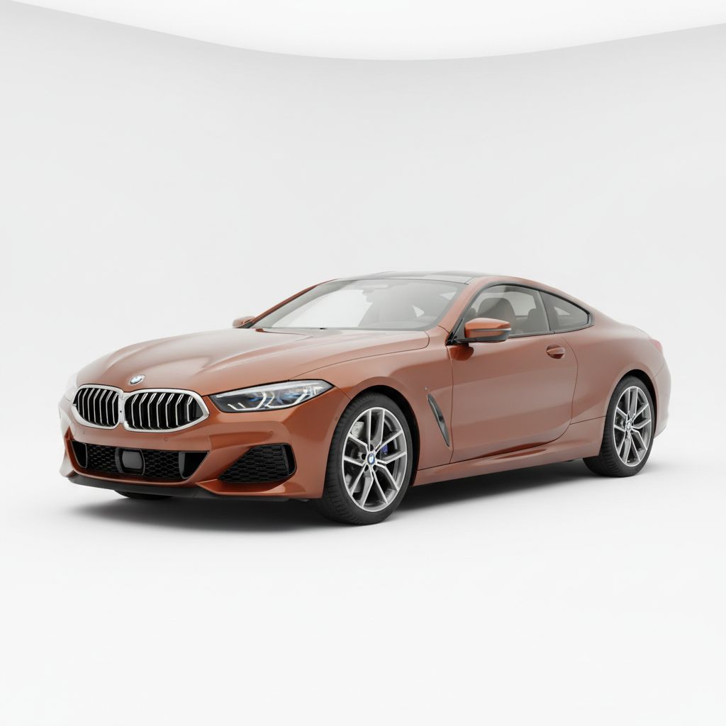 BMW Seria 8 Coupe G15 2018 — widok boczny