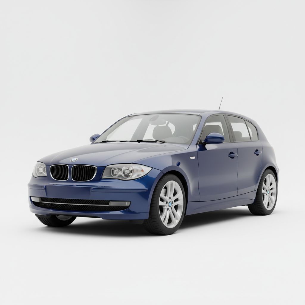 BMW Seria 1 E87 2009 — widok boczny