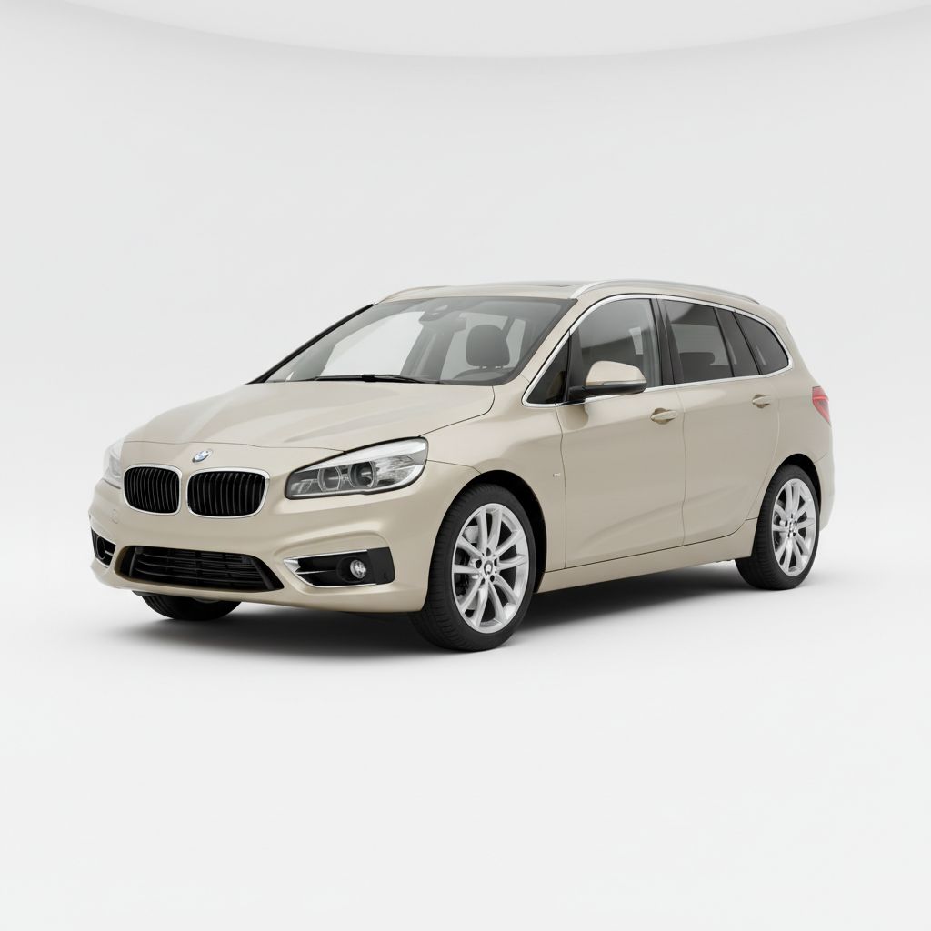 BMW Seria 2 Gran Tourer F46 2018 — widok boczny