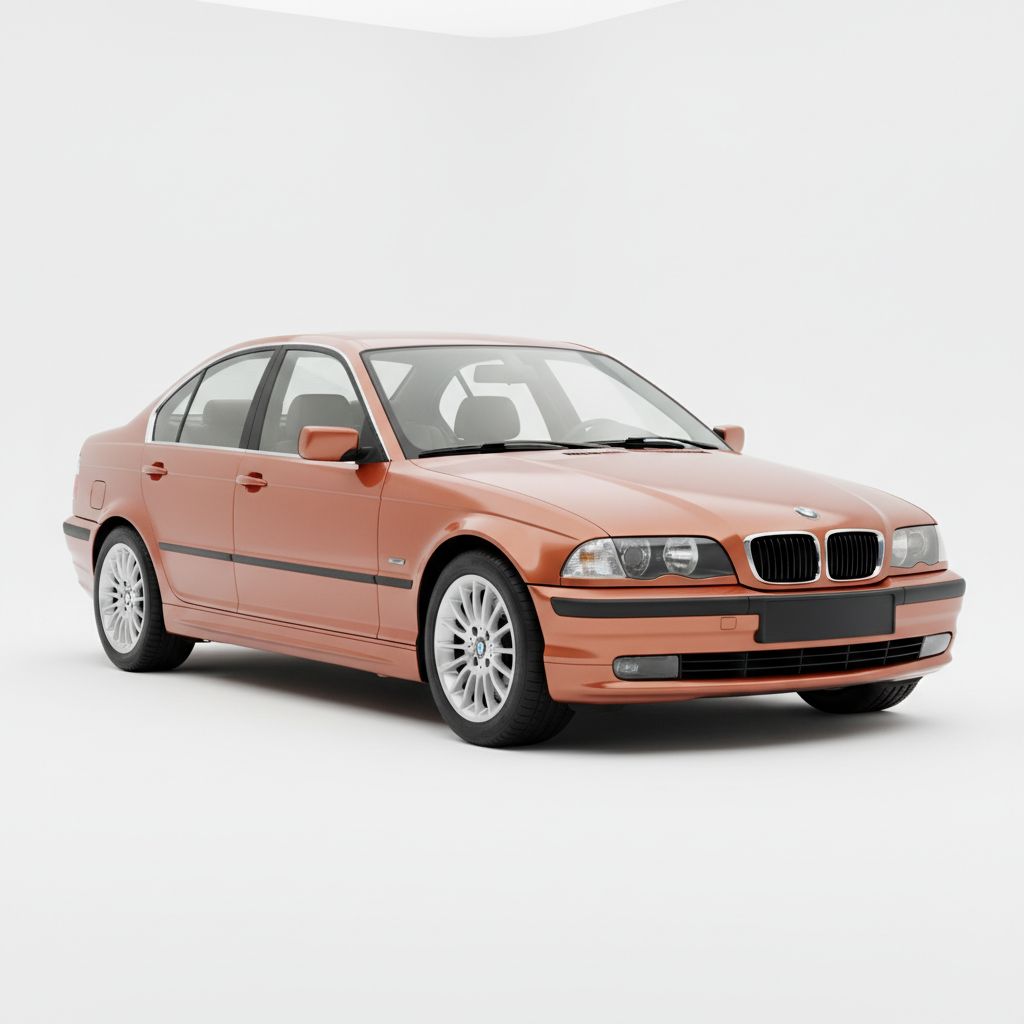 BMW Seria 3 E46 2004 — widok boczny