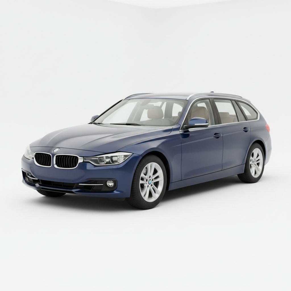 BMW Seria 3 Touring F31 2014 — widok boczny