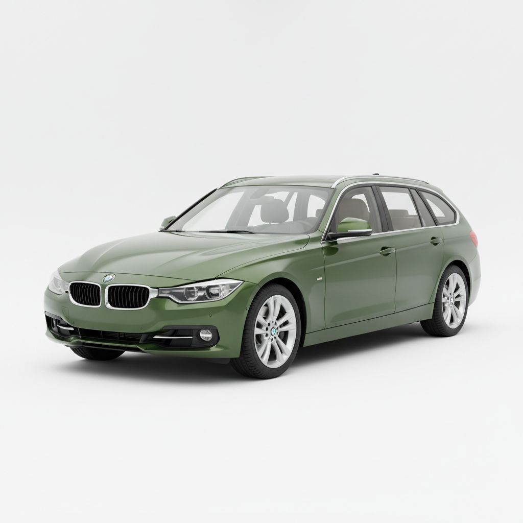 BMW Seria 3 Touring F31 2016 — widok boczny