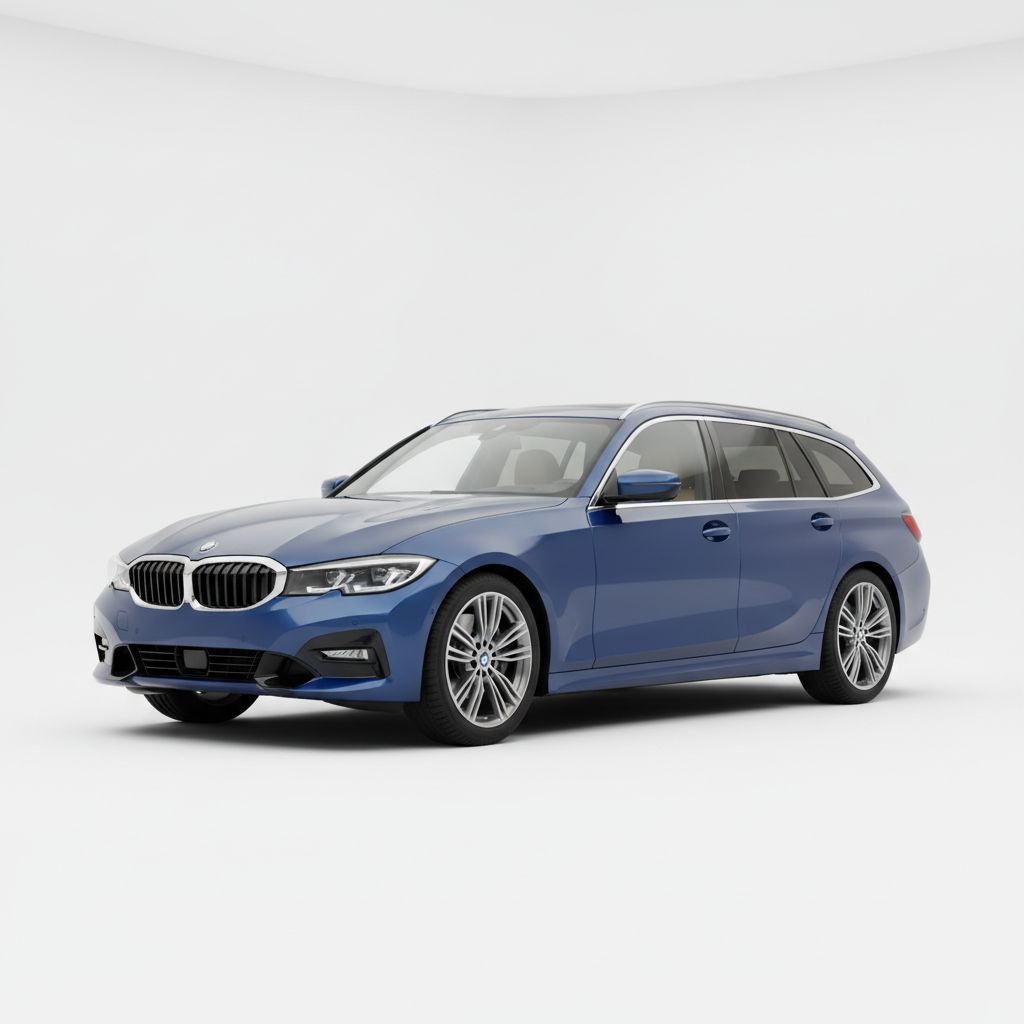 BMW Seria 3 Touring G21 2021 — widok boczny