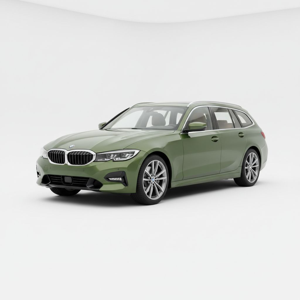 BMW Seria 3 Touring G21 2021 — widok boczny