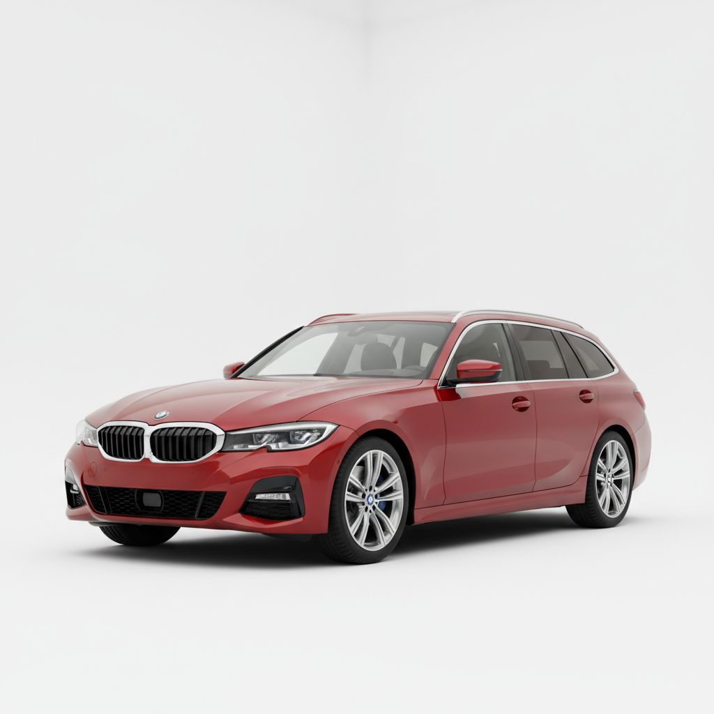 BMW Seria 3 Touring G21 2021 — widok boczny