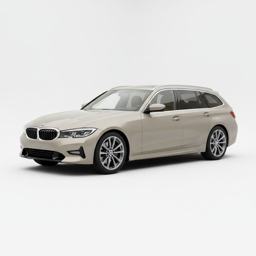 BMW Seria 3 Touring G21 2021 — widok boczny