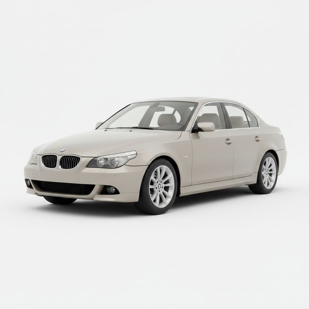 BMW Seria 5 E60 2005 — widok boczny
