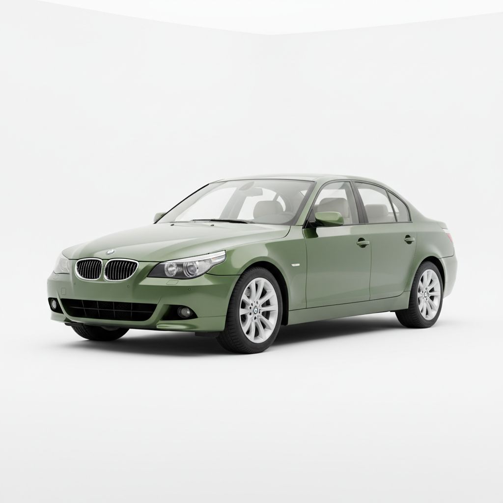 BMW Seria 5 E60 2007 — widok boczny