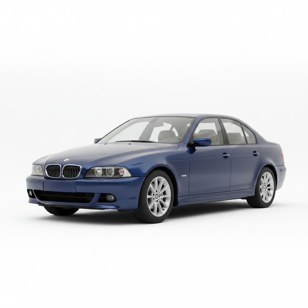 BMW Seria 5 E60 2007 — widok boczny