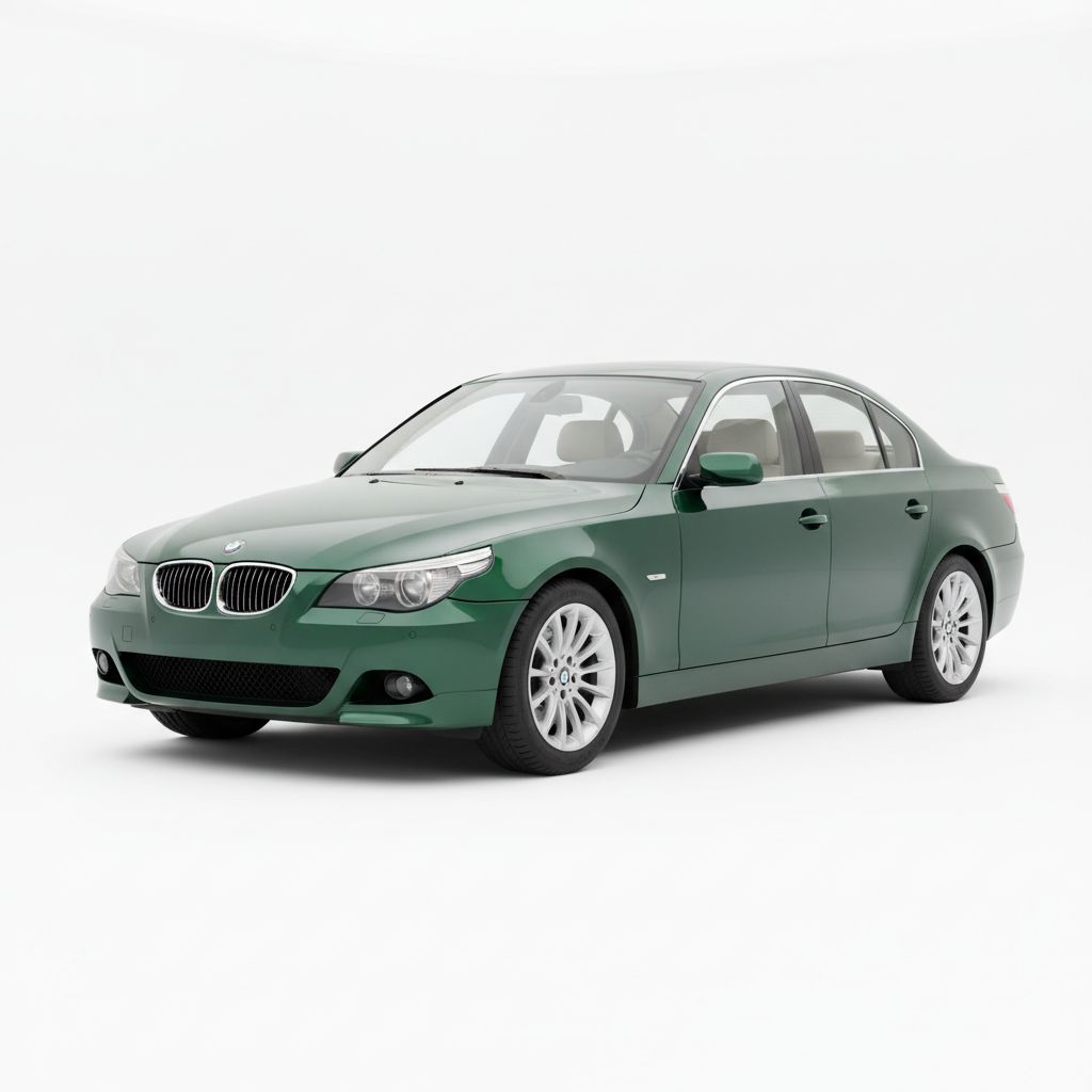 BMW Seria 5 E60 2005 — widok boczny
