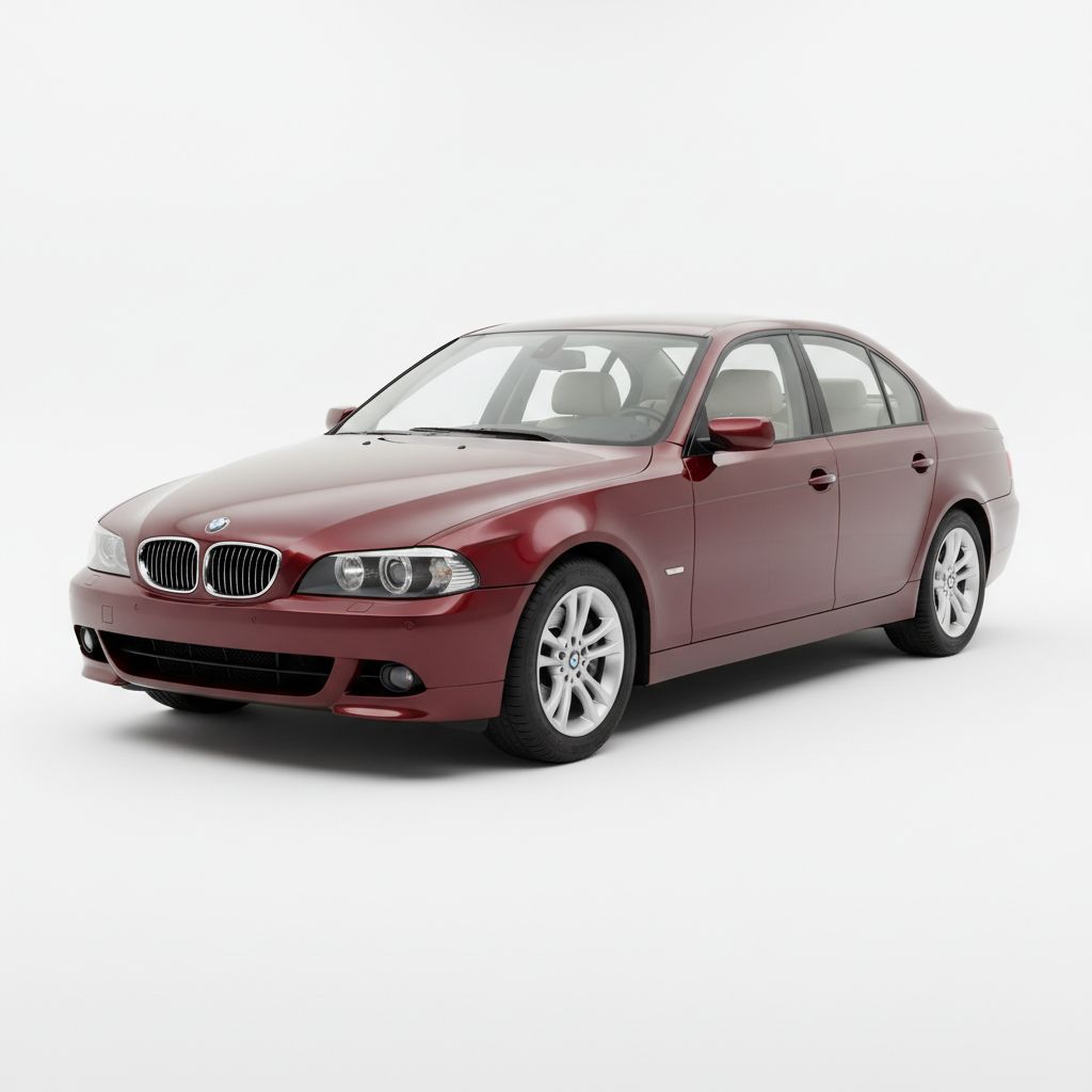 BMW Seria 5 E60 2006 — widok boczny