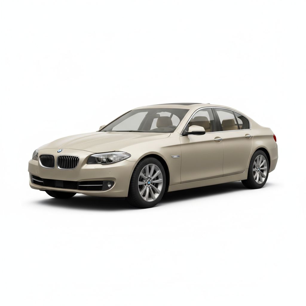 BMW Seria 5 F10 2012 — widok boczny