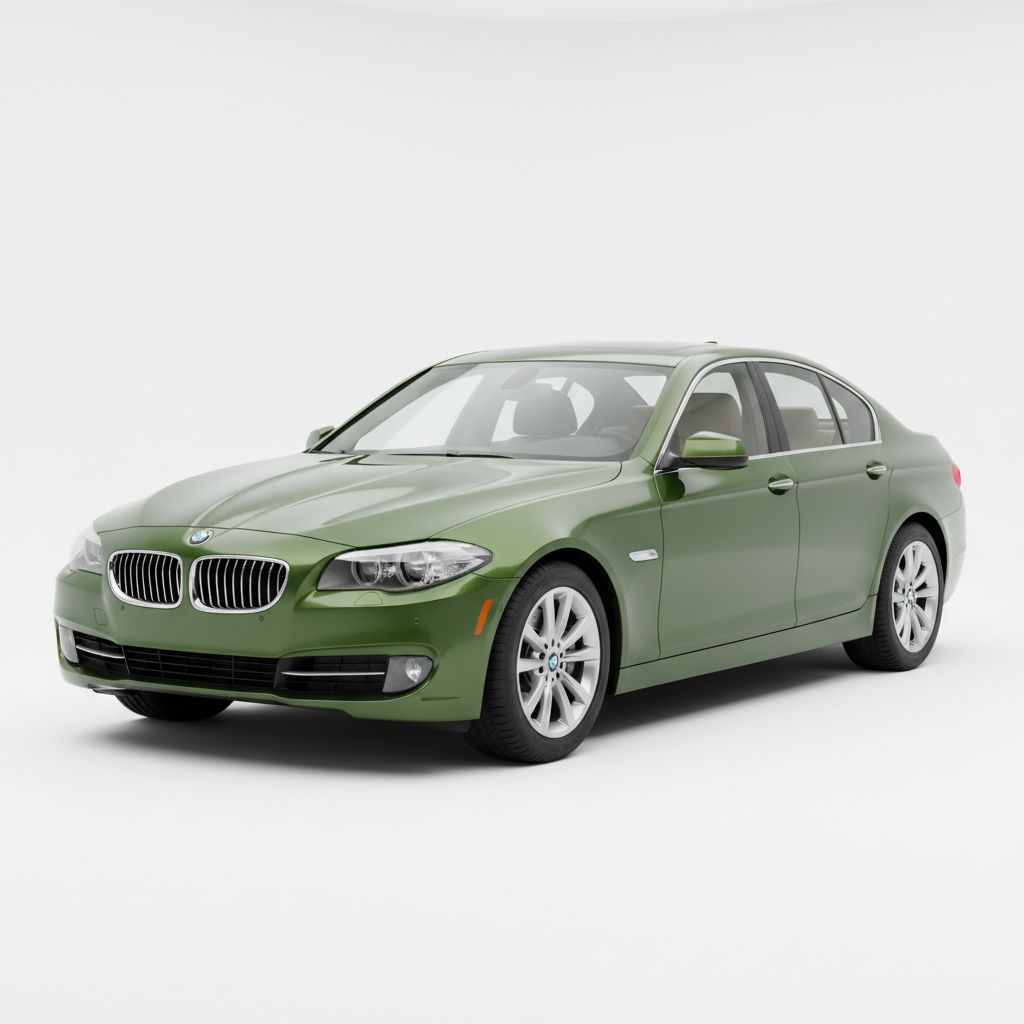BMW Seria 5 F10 2012 — widok boczny
