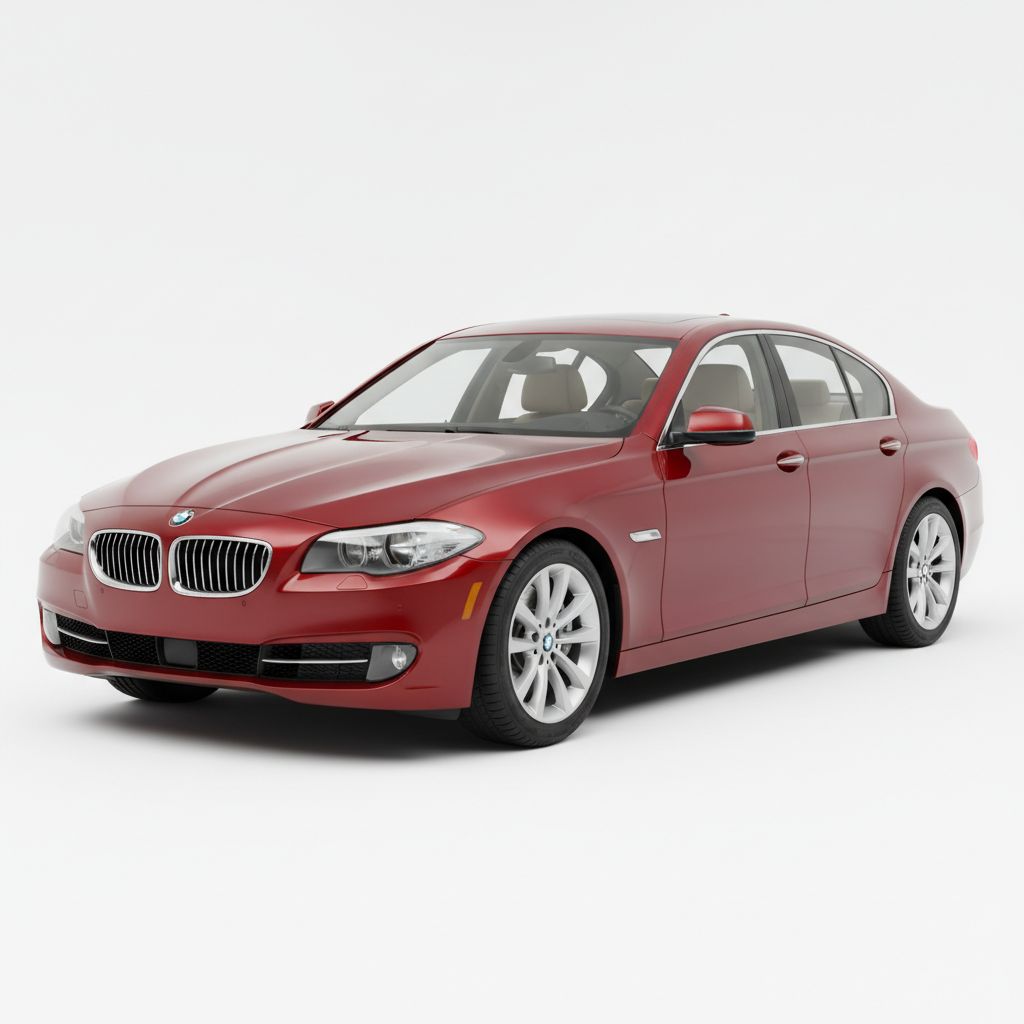 BMW Seria 5 F10 2012 — widok boczny