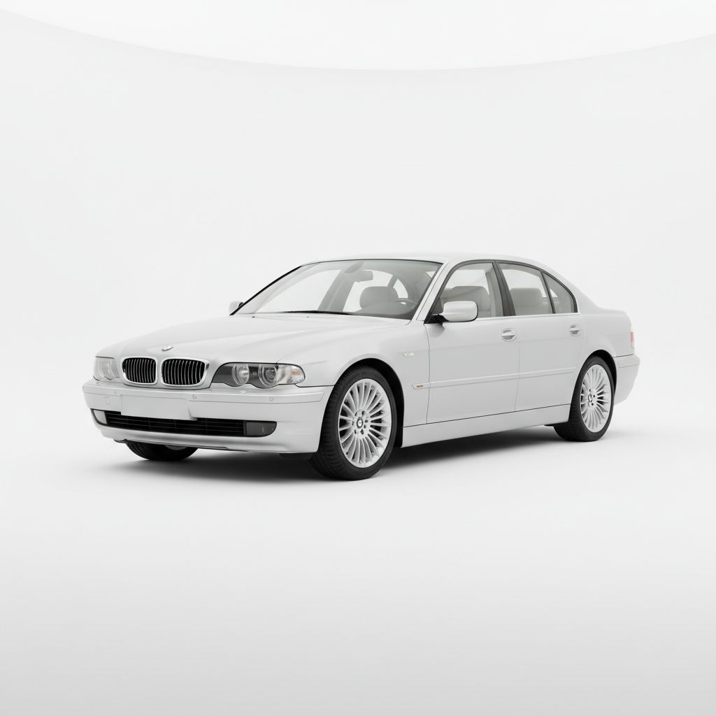 BMW Seria 7 E65 2006 — widok boczny