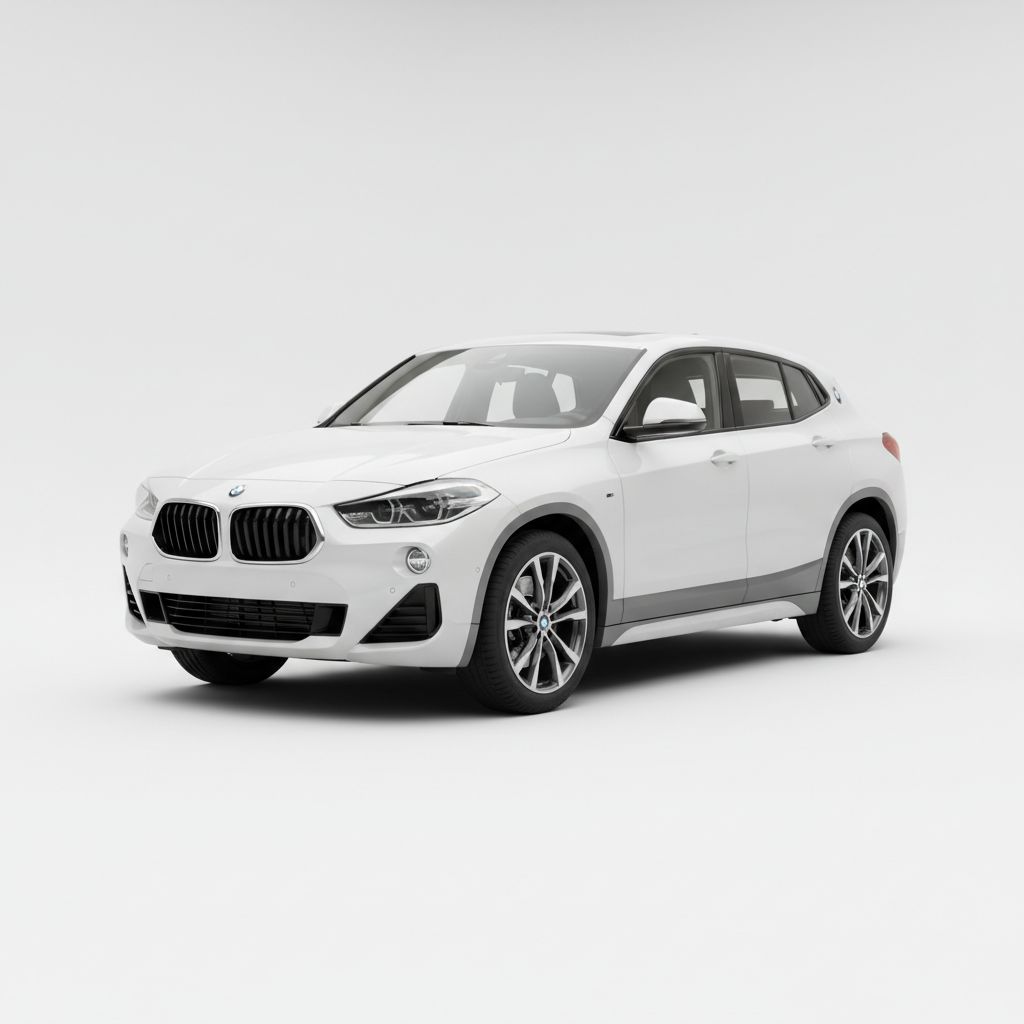 BMW X2 U10 2023 — widok boczny