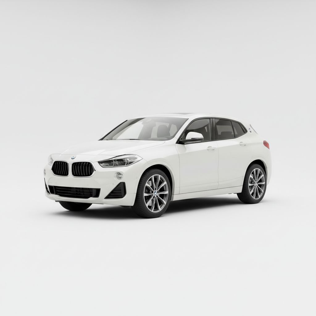 BMW X2 U10 2023 — widok boczny