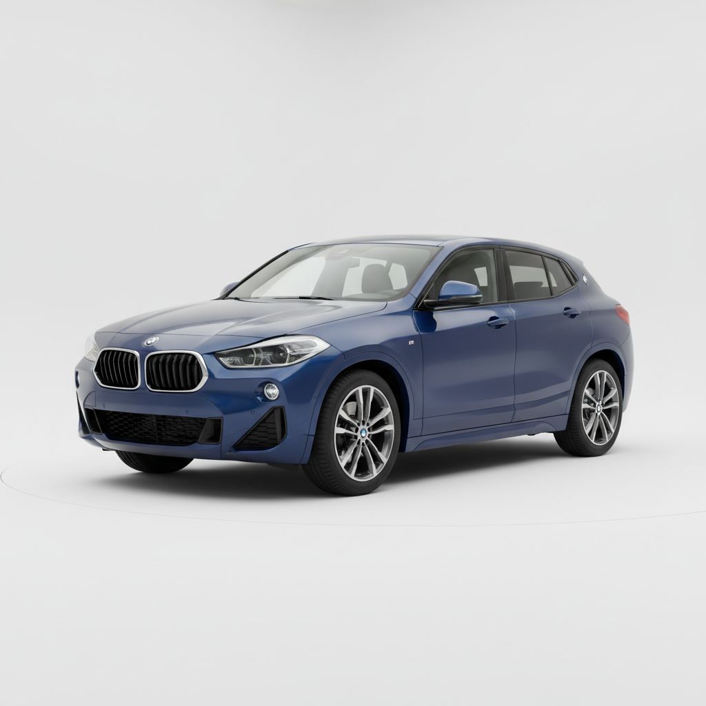 BMW X2 U10 2023 — widok boczny