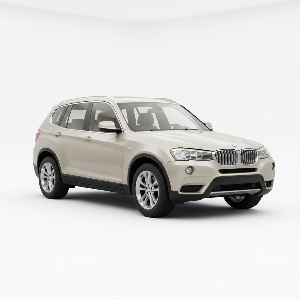 BMW X3 F25 2011 — widok boczny