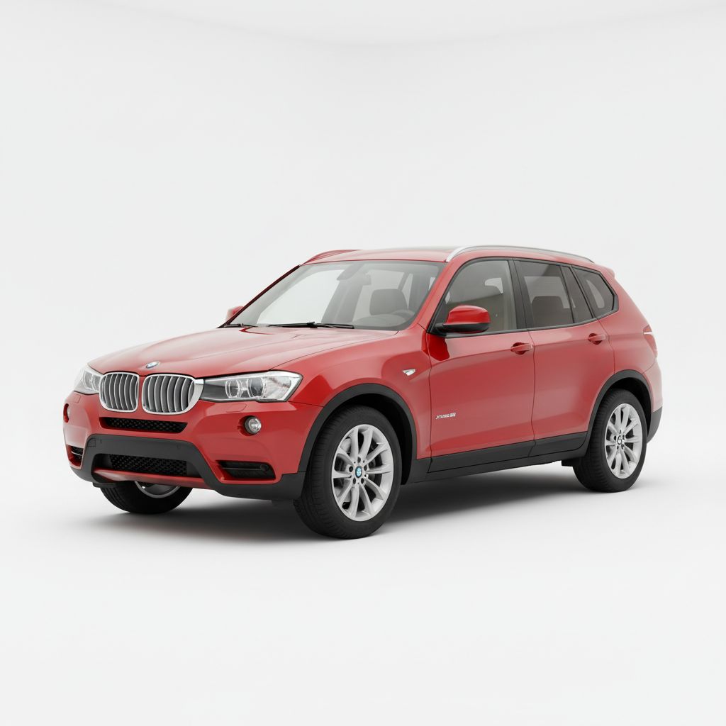 BMW X3 F25 2014 — widok boczny