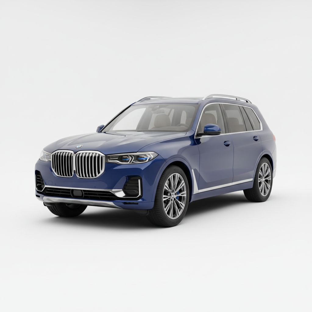 BMW X7 G07 2018 — widok boczny