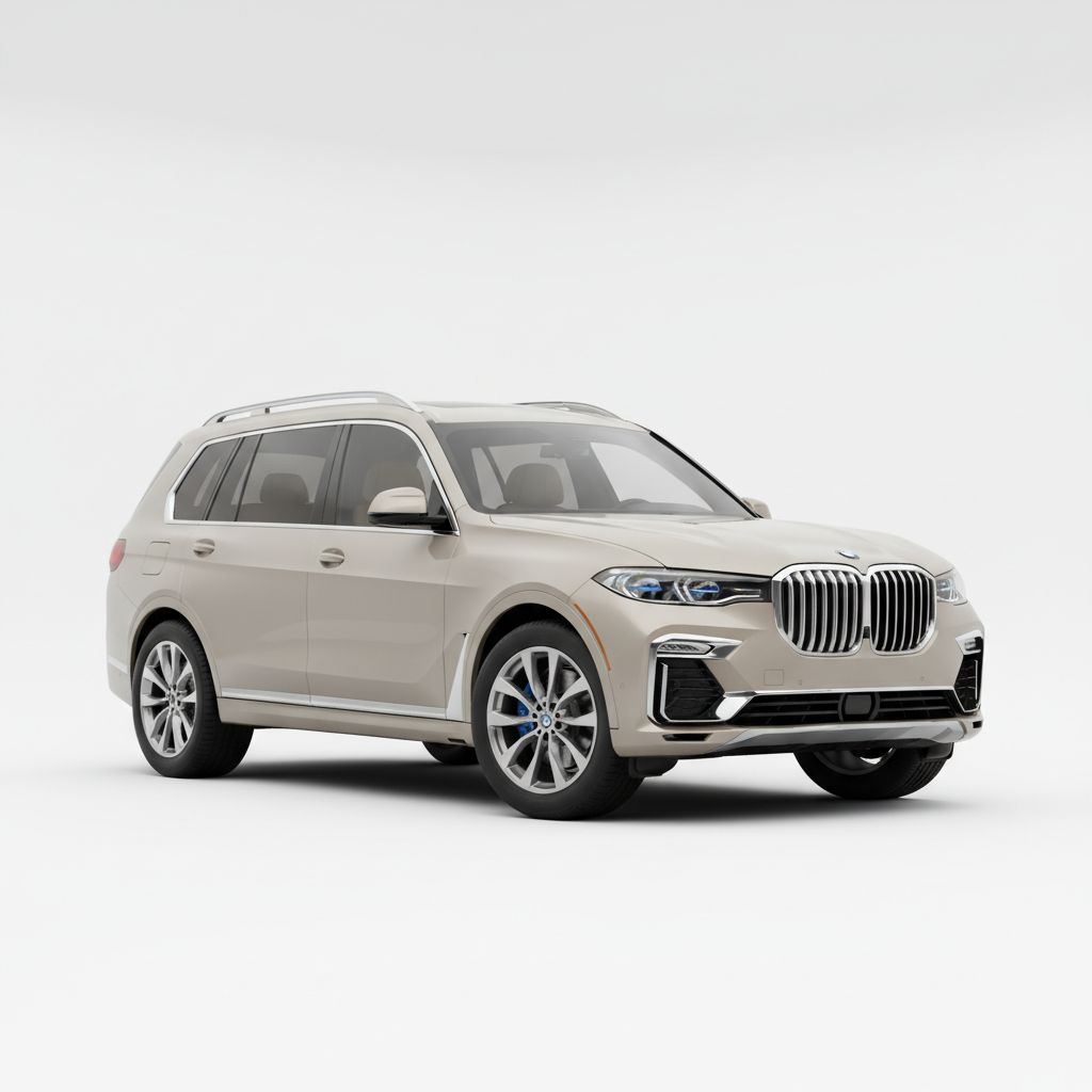 BMW X7 G07 2018 — widok boczny