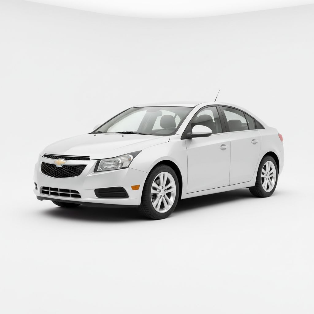 Chevrolet Cruze Mk2 2012 — widok boczny