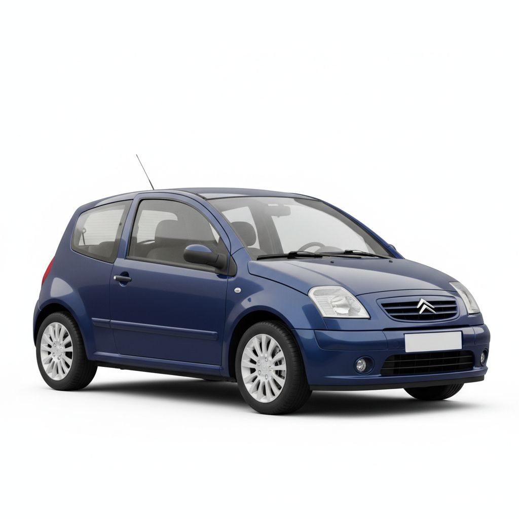 Citroën C2 Mk1 2007 — widok boczny